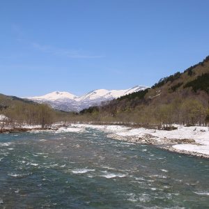 大井沢からの月山