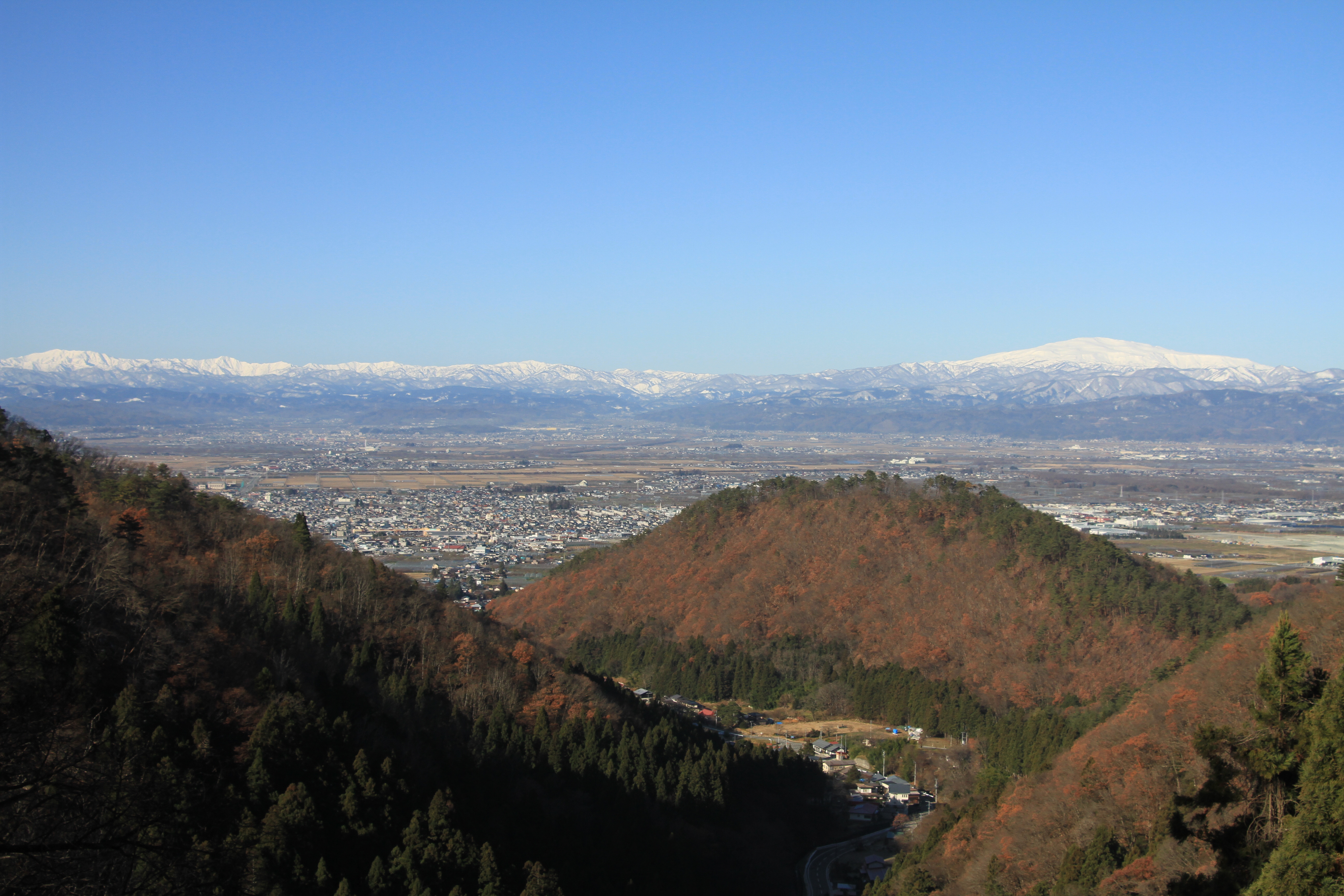 若松寺より遠望